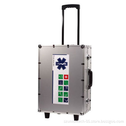 Aluminum First-aid Kit/Integrated Emergency Bag with Trolley